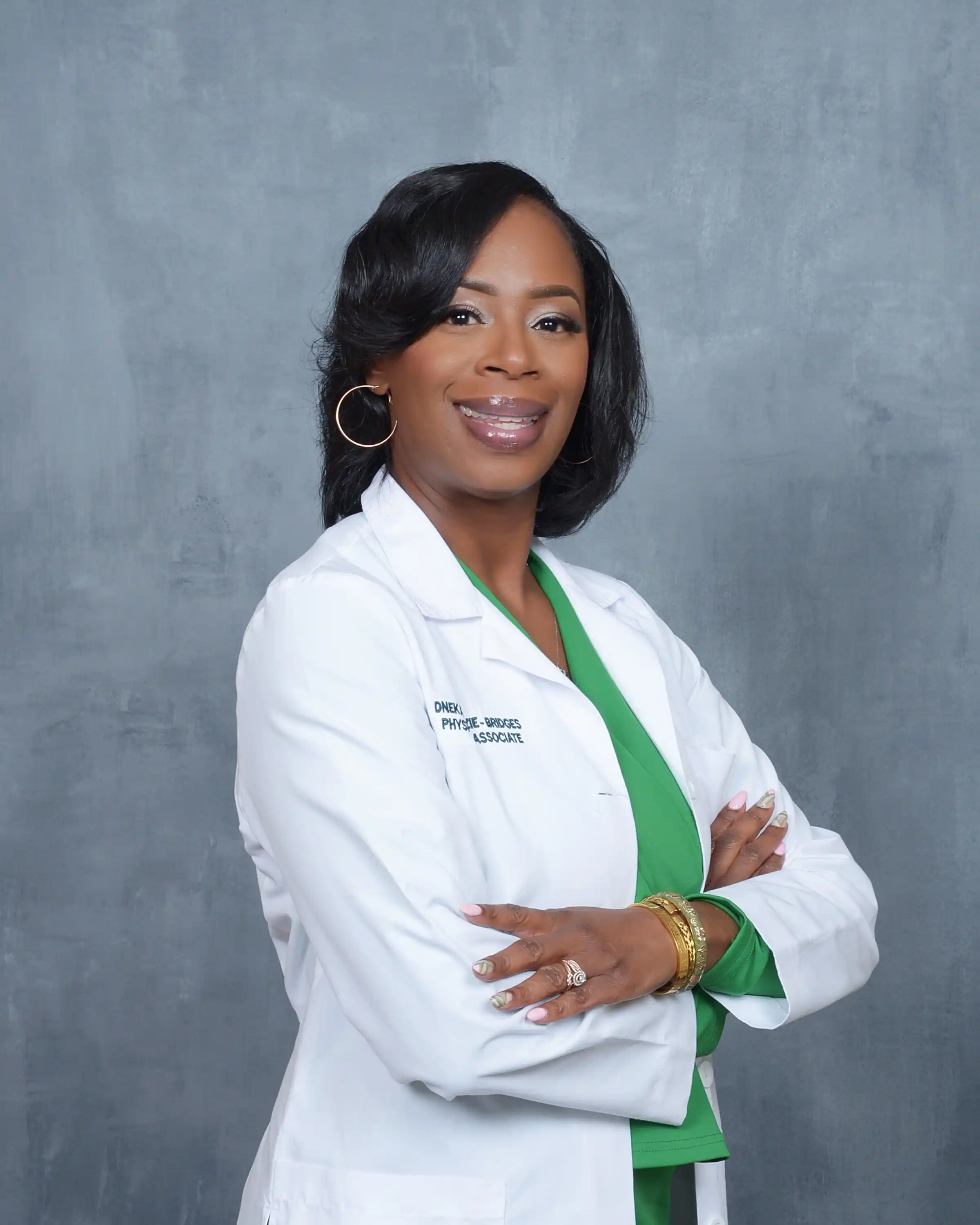 Professional headshot of D'Neka Bridges, PA-C